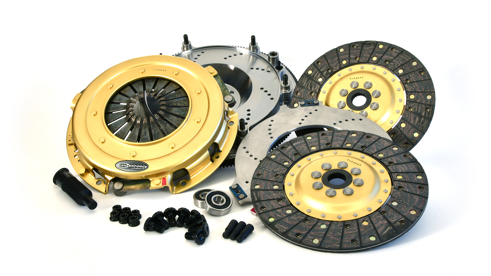Centerforce 412614877 - SST 10.4, Multi=Disc Clutch and Flywheel Kit, 50.80 lbs, 168 Tooth Gear, 0 in/oz Internally Balanced, 8 Bolt Crank, 925 ft/lbs Capacity, 10.4in Dia., 26-Spline, Fits Chevrolet Camaro and Corvette 6.2L Centerforce 412614877 - SST 10.4, Multi=Disc Clutch and Flywheel Kit, 50.80 lbs, 168 Tooth Gear, 0 in/oz Internally Balanced, 8 Bolt Crank, 925 ft/lbs Capacity, 10.4in Dia., 26-Spline, Fits Chevrolet Camaro and Corvette 6.2L