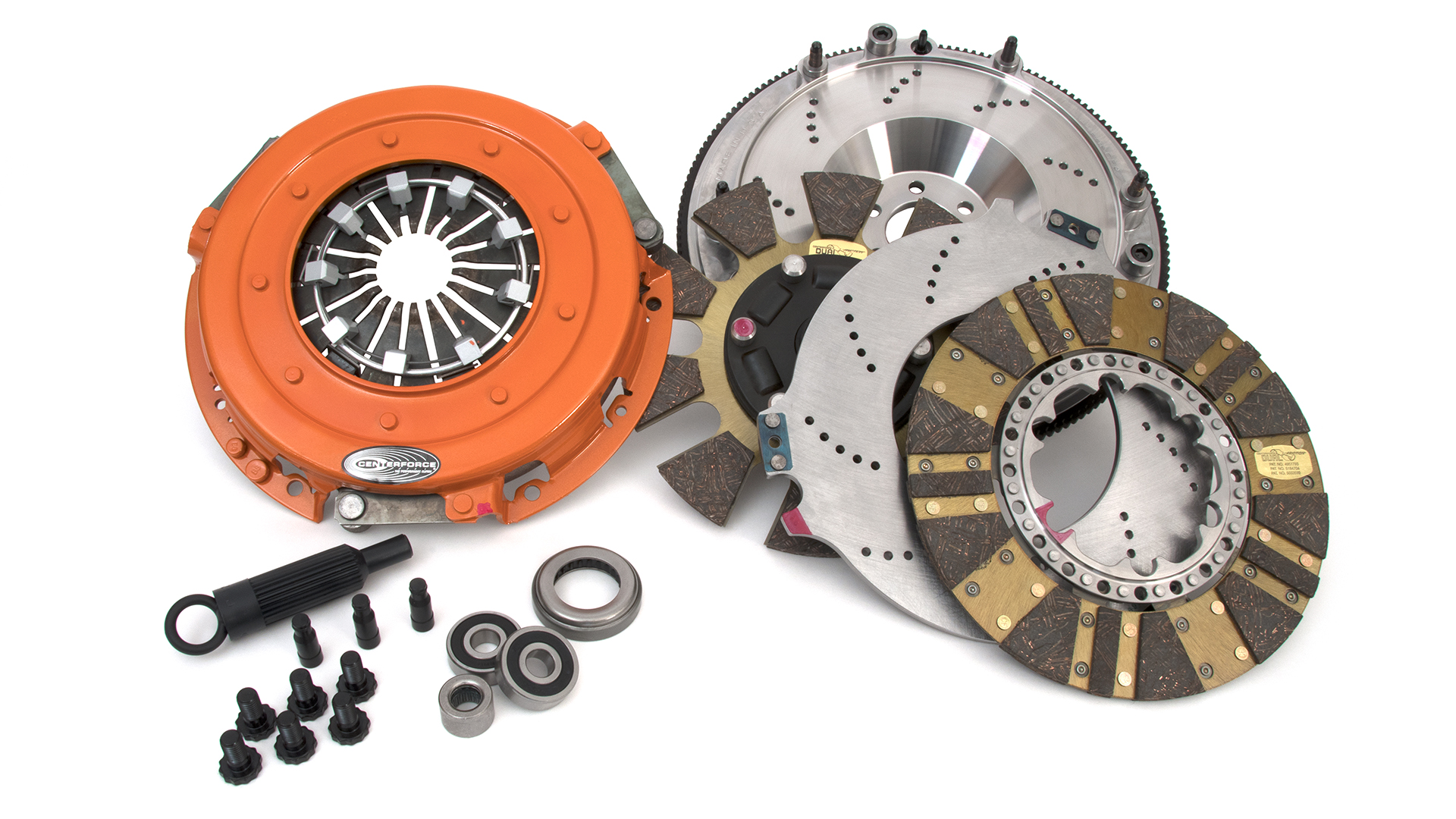 Centerforce 413614843 - DYAD ? DS 10.4, Multi-Disc Clutch and Flywheel Kit, 168 Tooth Gear, 0 in/oz Internally Balanced, 6 Bolt Crank, 10.4in Dia., 26-Spline, Fits Cadillac/Chevrolet CTS and SSR 5.7L/6.0L