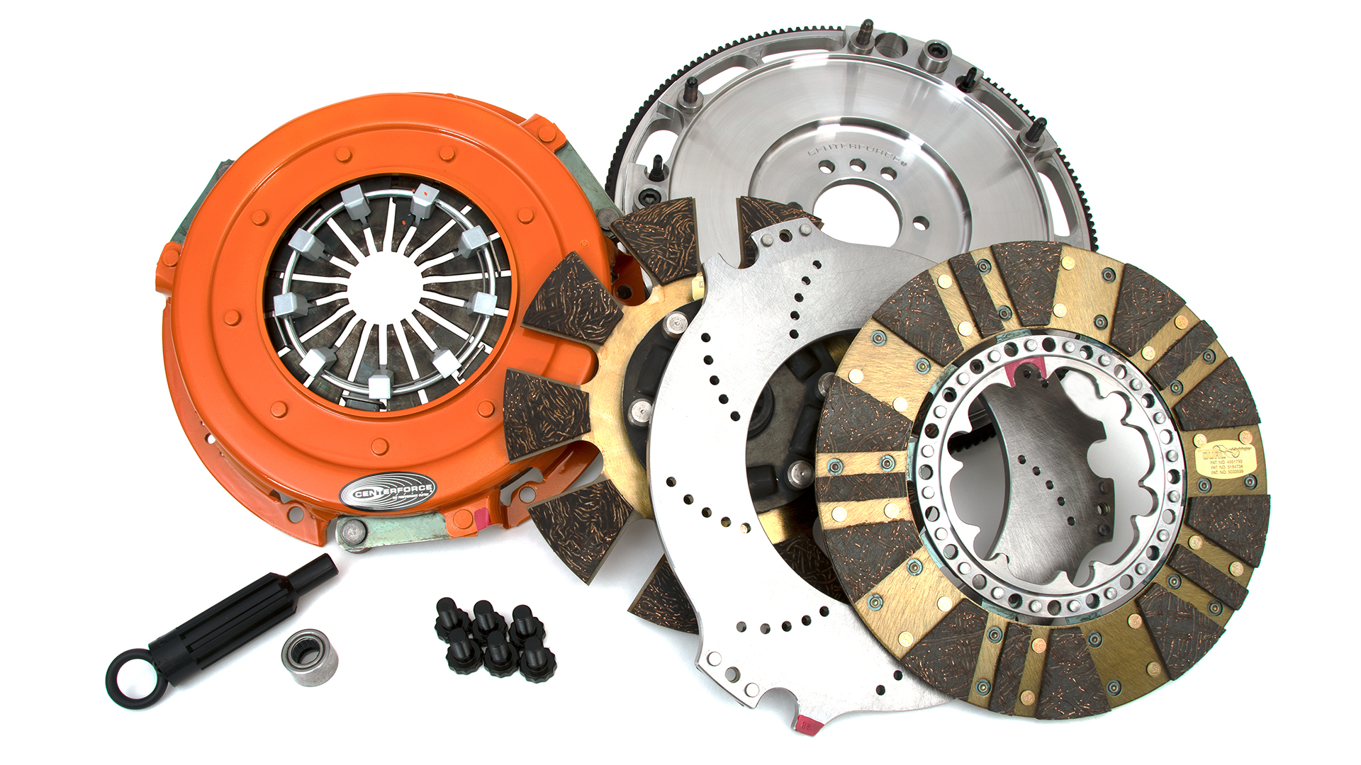 Centerforce 413715748 - DYAD ? DS 10.4, Multi-Disc Clutch and Flywheel Kit, 168 Tooth Gear, 41.7 in/oz Externally Balanced, 6 Bolt Crank, 10.4in Dia., 10-Spline, Fits Chevrolet Crate Engines & Swaps ZZ454 7.4L/8.2L