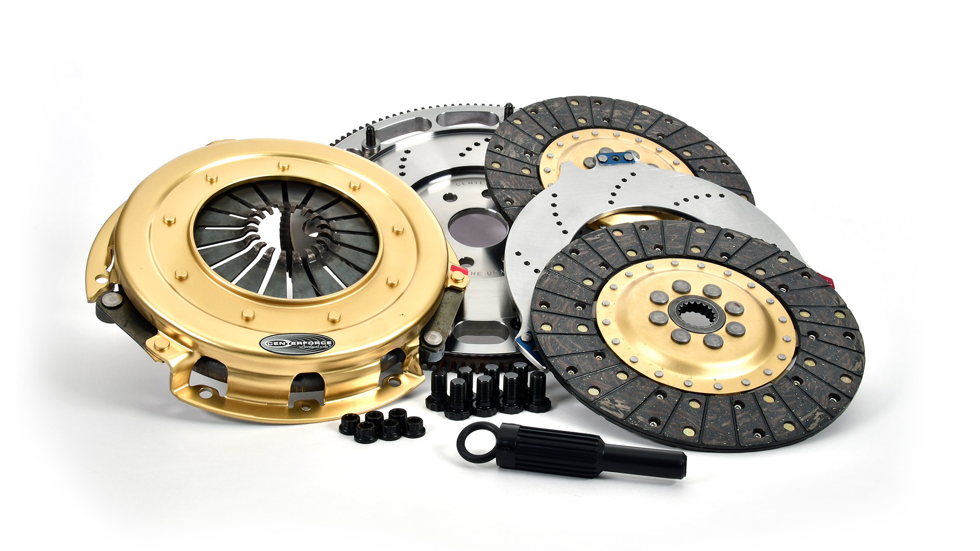 Centerforce 412753040 - SST 10.4, Multi=Disc Clutch and Flywheel Kit, 46.05 lbs, 143 Tooth Gear, 8 Bolt Crank, 925 ft/lbs Capacity, 10.4in Dia., 18-Spline, Fits Dodge/Plymouth Cars 7.0L/7.2L Centerforce 412753040 - SST 10.4, Multi=Disc Clutch and Flywheel Kit, 46.05 lbs, 143 Tooth Gear, 8 Bolt Crank, 925 ft/lbs Capacity, 10.4in Dia., 18-Spline, Fits Dodge/Plymouth Cars 7.0L/7.2L