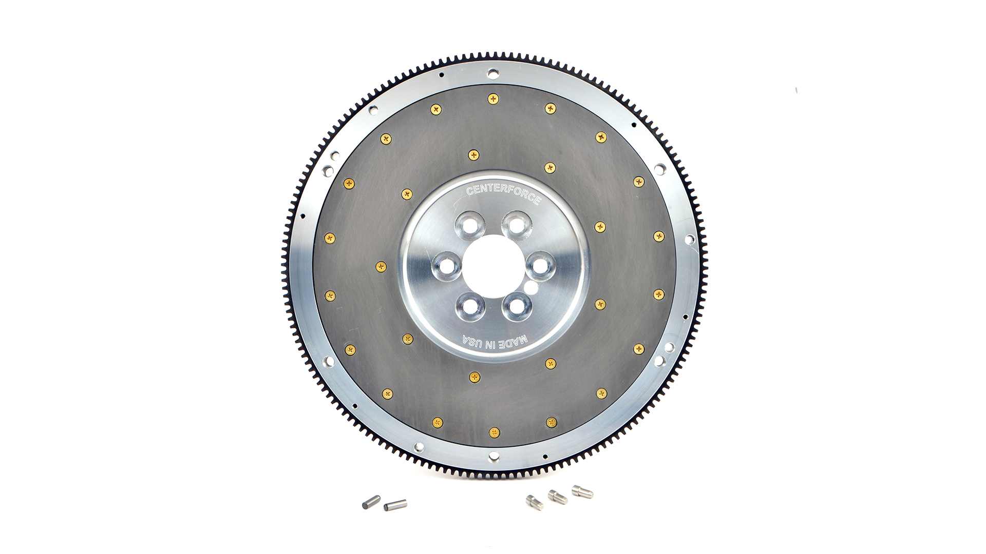 Centerforce 901142 -  Flywheels, Light Weight Aluminum, 13.25 lbs, 168 Tooth Gear, 0 in/oz Internally Balanced, 6 Bolt Crank, Fits Chevrolet/GMC/Pontiac Cars and Trucks 8 Cyl