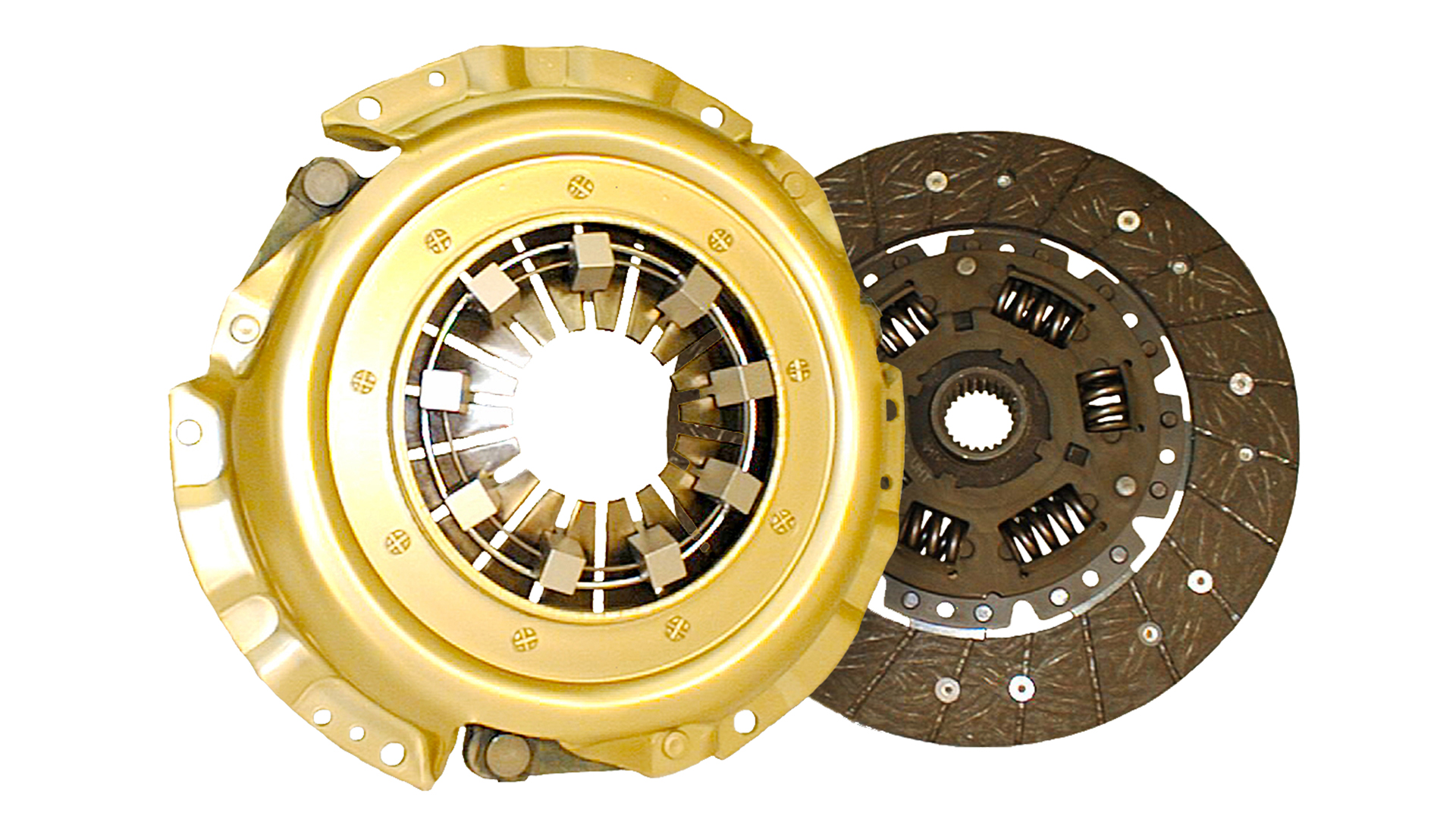 Centerforce CF402583 - I, Premium Clutch Pressure Plate and Disc Set, 233 ft/lbs Capacity, 8.875in Dia., 24-Spline, Fits Nissan Cars and Trucks 4/6 Cyl Centerforce CF402583 - I, Premium Clutch Pressure Plate and Disc Set, 233 ft/lbs Capacity, 8.875in Dia., 24-Spline, Fits Nissan Cars and Trucks 4/6 Cyl