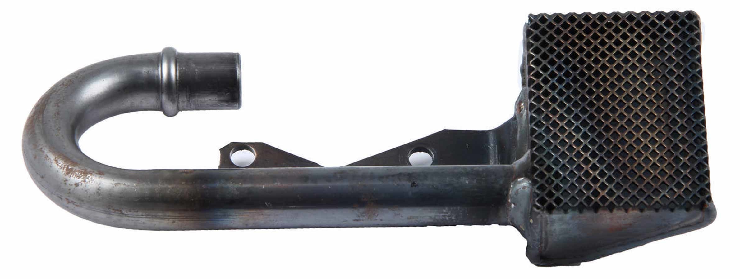 Champ Pans 1009SB - Oil Pump Pickup - Oval Track - Press / Bolt-On - 5/8 in Inlet Tube - 7 in Deep Pan - Small Block Chevy - Each