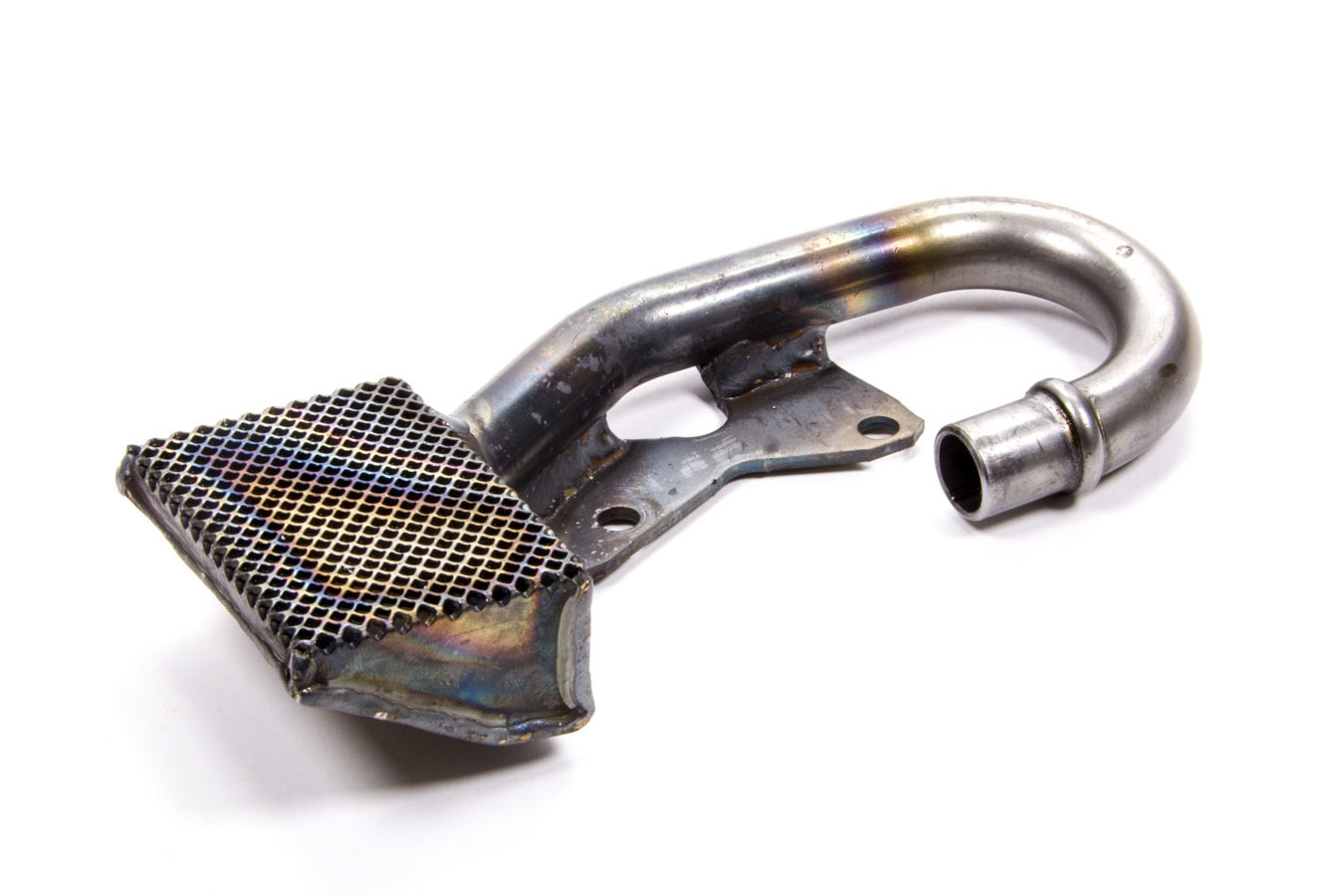 Champ Pans 1008SB - Oil Pump Pickup - Competition - Press / Bolt-On - 5/8 in Inlet Tube - 7 in Deep Pan - Small Block Chevy - Each