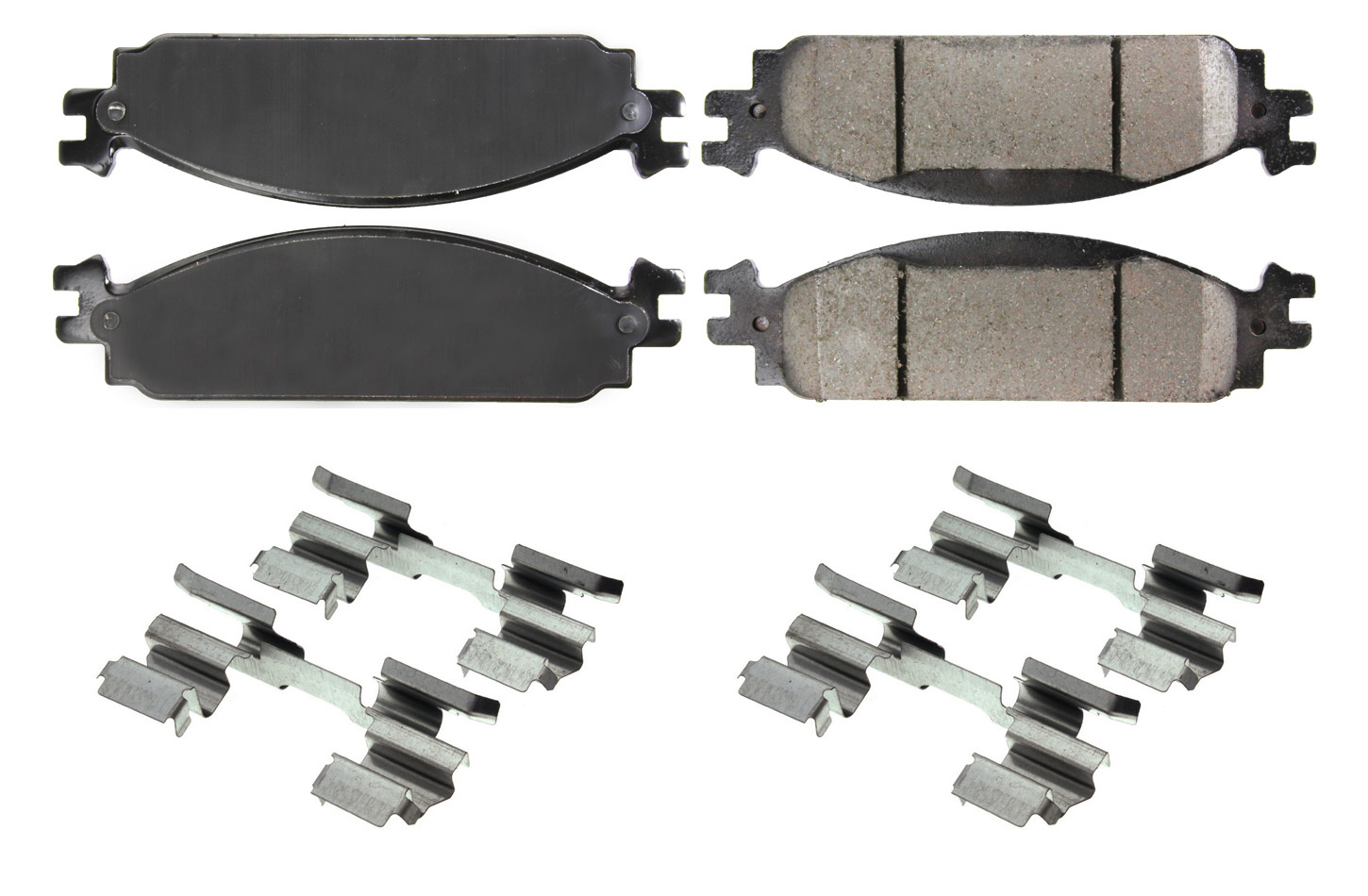 Centric 105.1376 - Posi-Quiet Ceramic Brake Pads with Shims and Har