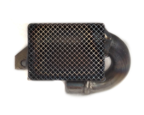 Champ Pans 61SB - Oil Pump Pickup - Press / Bolt-On - 3/4 in Inlet Tube - 8 in Deep Pan - Small Block Chevy - Each Champ Pans 61SB - Oil Pump Pickup - Press / Bolt-On - 3/4 in Inlet Tube - 8 in Deep Pan - Small Block Chevy - Each