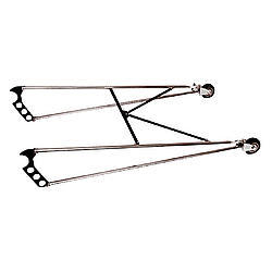 Chassis Engineering C/E3621 - 50in Pro Wheelie Bars - Black
