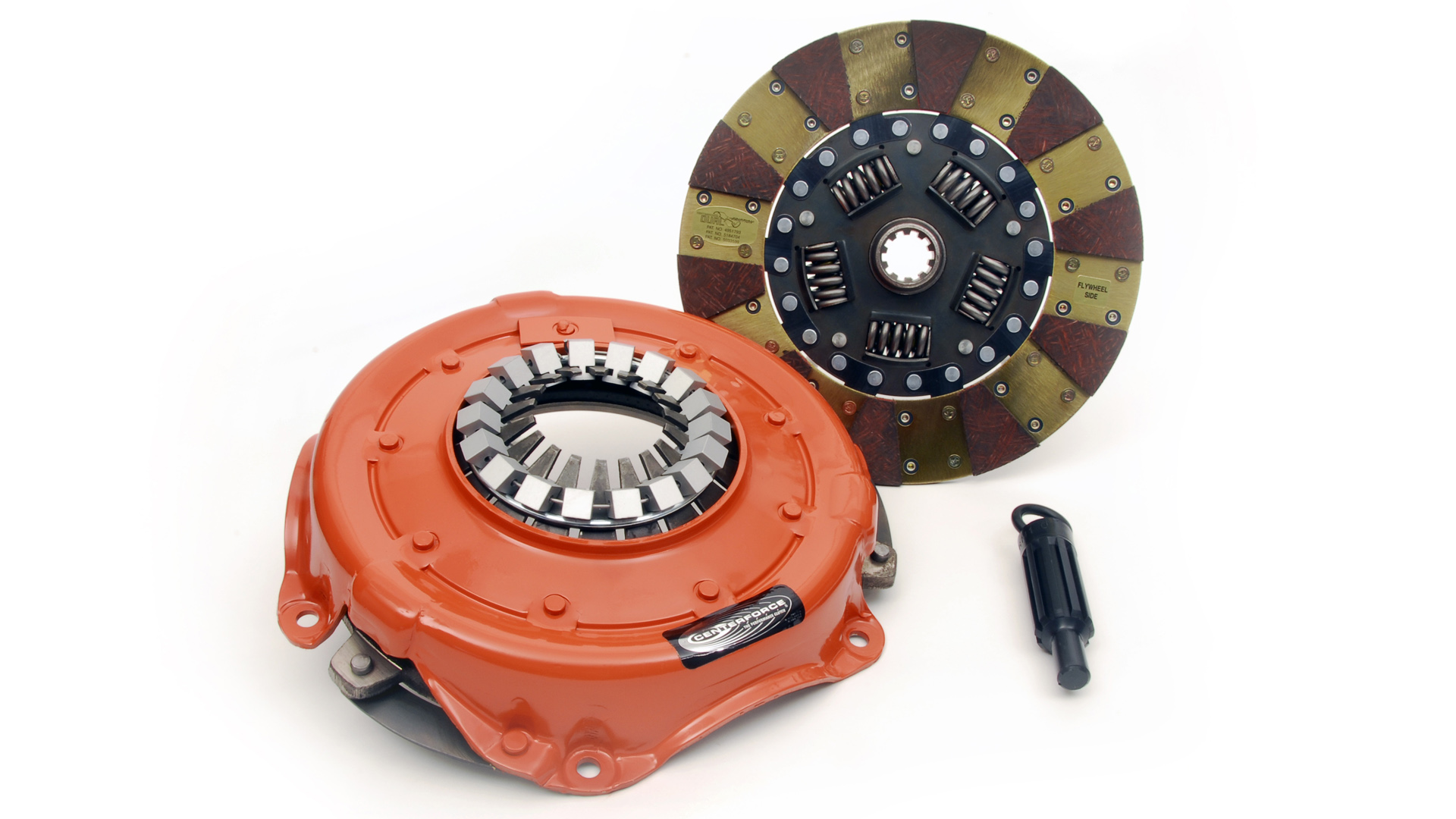 Centerforce DF271739 - Dual Friction ?, High Performance Clutch Pressure Plate and Disc Set, 590 ft/lbs Capacity, 10.4in Dia., 10-Spline, Fits - Cars and Trucks 6/8 Cyl