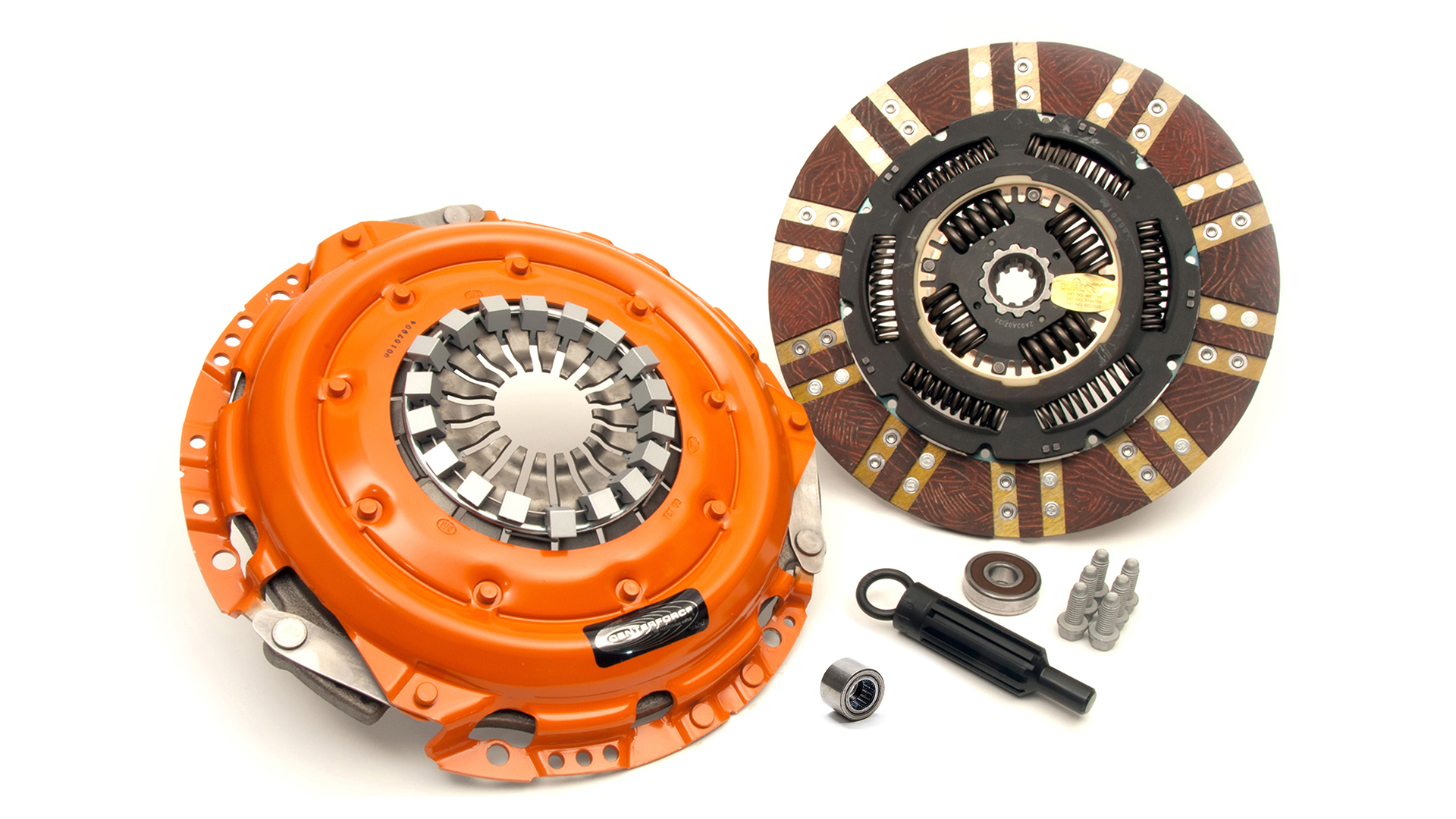 Centerforce DF842503 - Dual Friction ?, High Performance Clutch Pressure Plate and Disc Set, 703 ft/lbs Capacity, 11.875in Dia., 10-Spline, Fits Chevrolet/GMC Sierra 1500 and Silverado 1500 4.8L