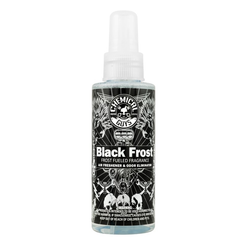 Chemical Guys AIR_224_04 - Black Frost Air Freshener & Odor Eliminator - 4oz Chemical Guys AIR_224_04 - Black Frost Air Freshener & Odor Eliminator - 4oz