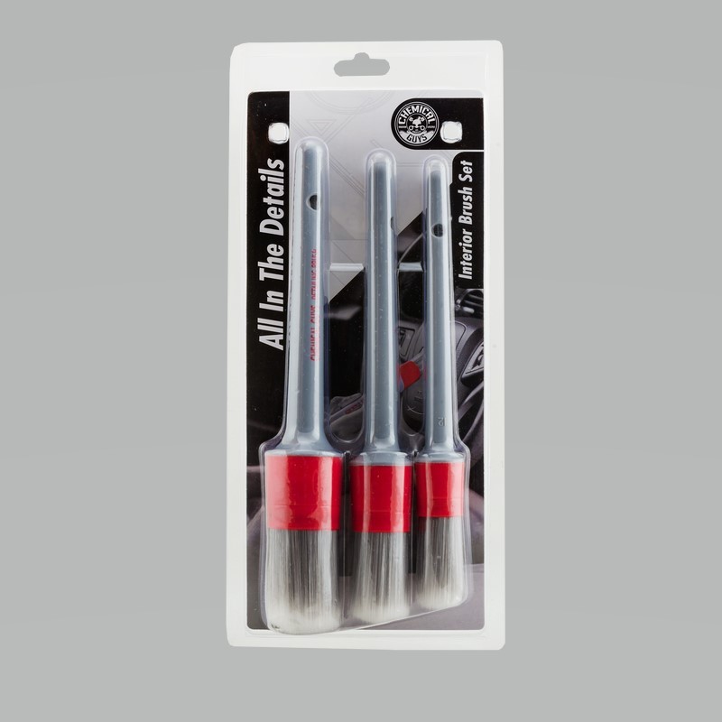 Chemical Guys ACC600 - Interior Detailing Brushes - 3 Pack