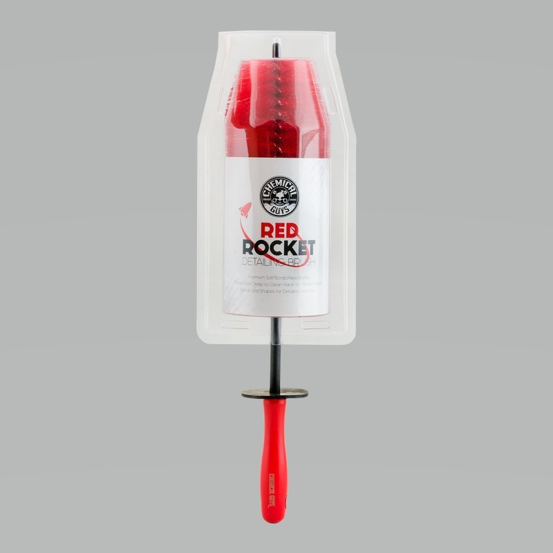 Chemical Guys ACC608 - Red Rocket Detailing Brush Chemical Guys ACC608 - Red Rocket Detailing Brush