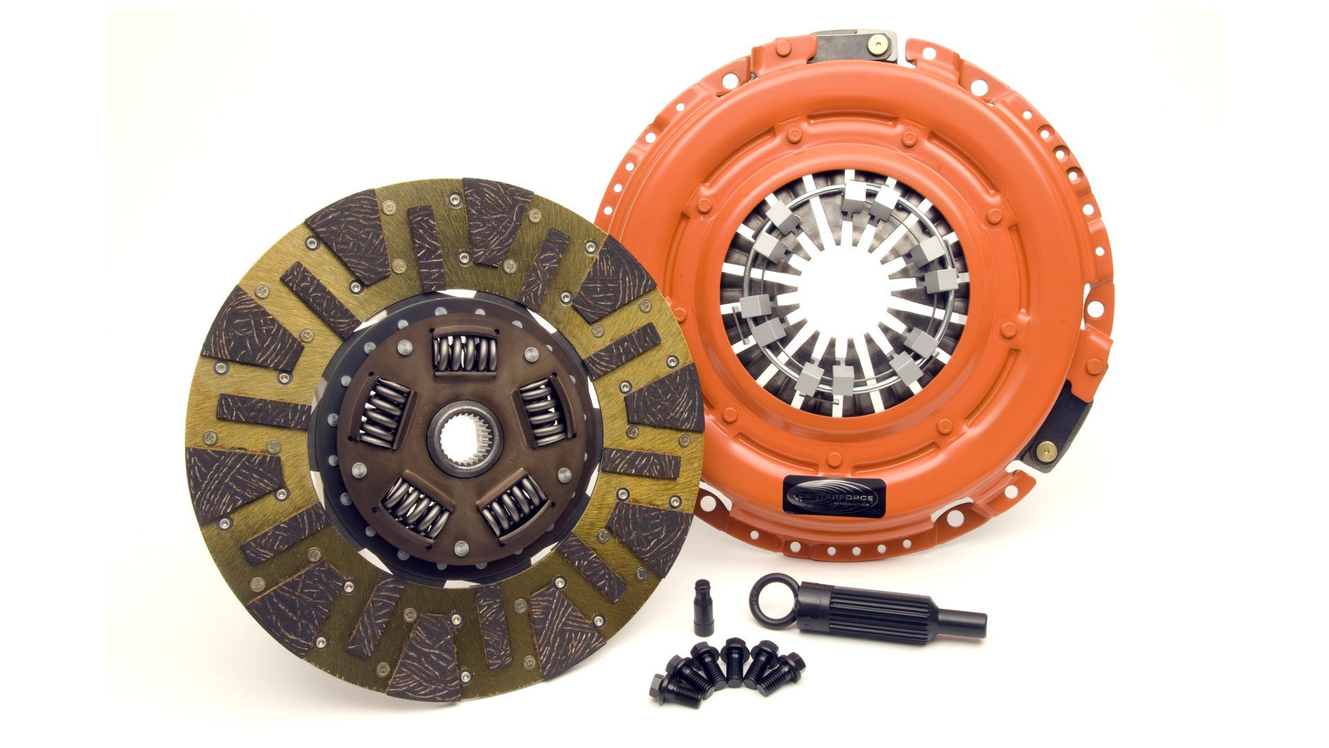 Centerforce DF593010 - Dual Friction ?, High Performance Clutch Pressure Plate and Disc Set, 700 ft/lbs Capacity, 12in Dia., 26-Spline, Fits Chevrolet Camaro SS 6.2L/7.0L