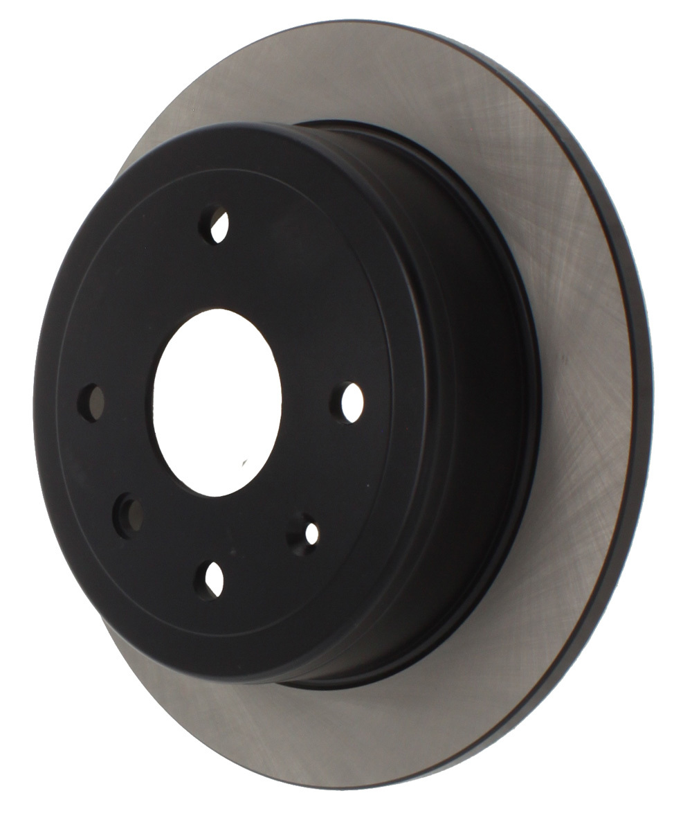 Centric 120.4901 - Brake Rotor - Premium - 257 mm OD - 10.5 mm Thickness - 4 x 114.3 mm Bolt Pattern - Iron - Black Paint - Suzuki 2004-08 - Each
