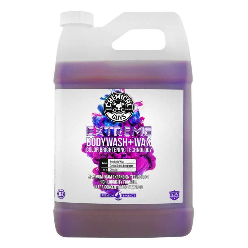 Chemical Guys CWS207 - Extreme Body Wash Soap + Wax - 1 Gallon Chemical Guys CWS207 - Extreme Body Wash Soap + Wax - 1 Gallon