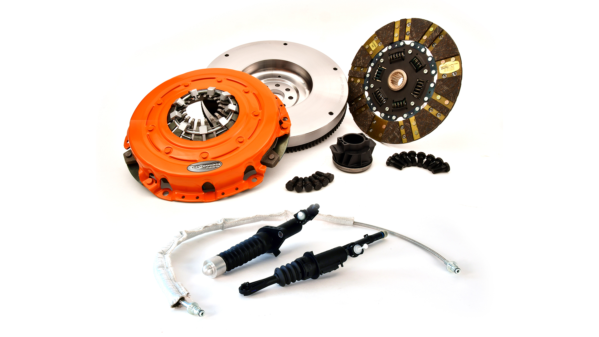 Centerforce KDF157077 - Dual Friction ?, High Performance Clutch and Flywheel Kit, 127 Tooth Gear, 8 Bolt Crank, 494 ft/lbs Capacity, 10.4in Dia., 21-Spline, Fits Jeep Gladiator and Wrangler 3.6L Centerforce KDF157077 - Dual Friction ?, High Performance Clutch and Flywheel Kit, 127 Tooth Gear, 8 Bolt Crank, 494 ft/lbs Capacity, 10.4in Dia., 21-Spline, Fits Jeep Gladiator and Wrangler 3.6L