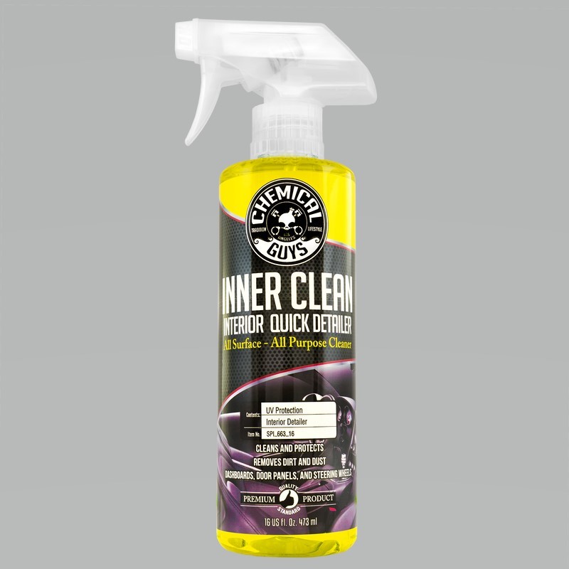 Chemical Guys SPI_663_16 - InnerClean Interior Quick Detailer & Protectant - 16oz Chemical Guys SPI_663_16 - InnerClean Interior Quick Detailer & Protectant - 16oz