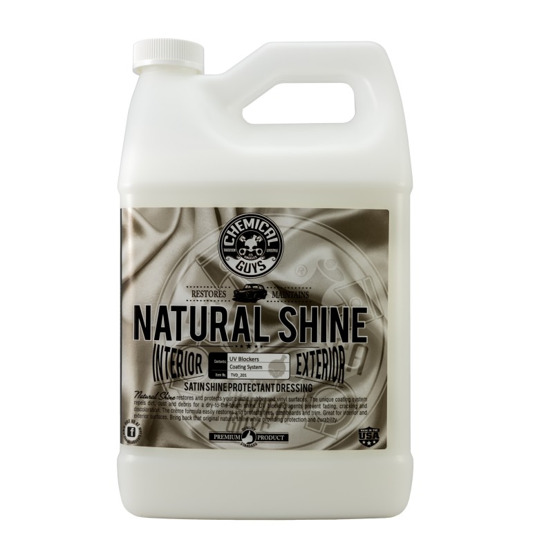 Chemical Guys TVD_201 - Natural Shine Satin Dressing - 1 Gallon Chemical Guys TVD_201 - Natural Shine Satin Dressing - 1 Gallon