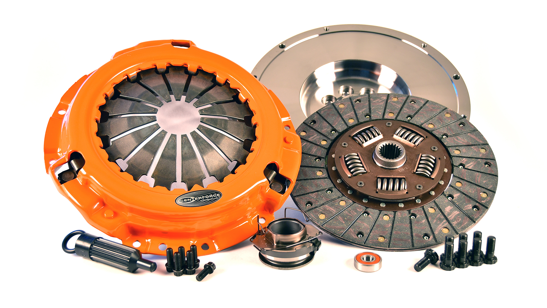 Centerforce KCFT811035 - II, Performance Clutch and Flywheel Kit, 129 Tooth Gear, 8 Bolt Crank, 406 ft/lbs Capacity, 11in Dia., 21-Spline, Fits Toyota Tacoma 3.5L Centerforce KCFT811035 - II, Performance Clutch and Flywheel Kit, 129 Tooth Gear, 8 Bolt Crank, 406 ft/lbs Capacity, 11in Dia., 21-Spline, Fits Toyota Tacoma 3.5L