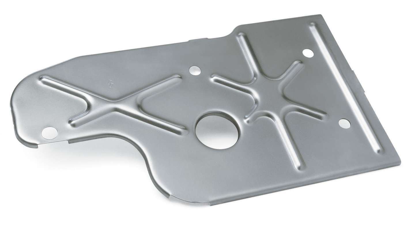 Chevrolet Performance 12554816 - Windage Tray - Louvered - Steel - Natural - Center Sump - Small Block Chevy - Each
