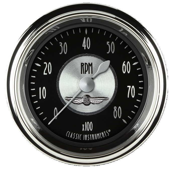 Classic Instruments AT183SHC - All American Tradition 2 1/8" Tachometer