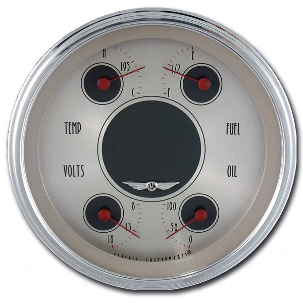 Classic Instruments AN75SLC - All American Nickel 4 5/8" Quad