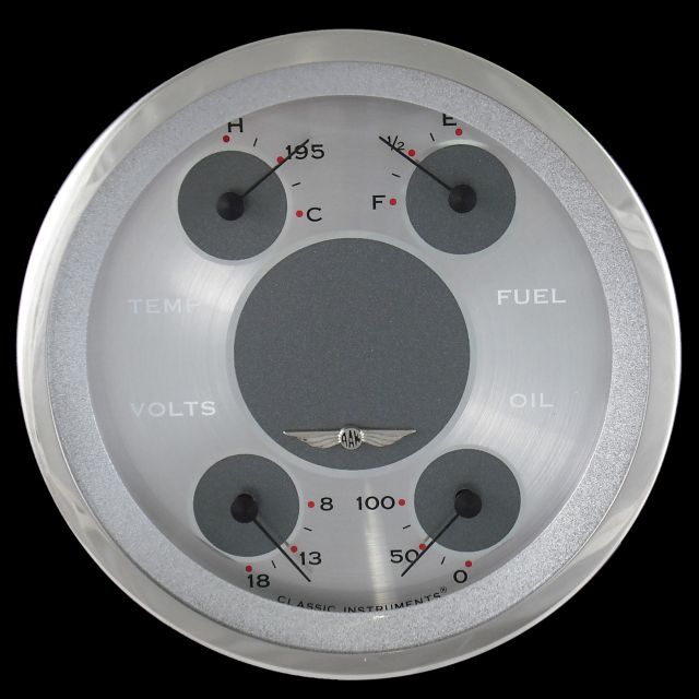 Classic Instruments AW31SRC - All American 4 5/8" Quad Gauge
