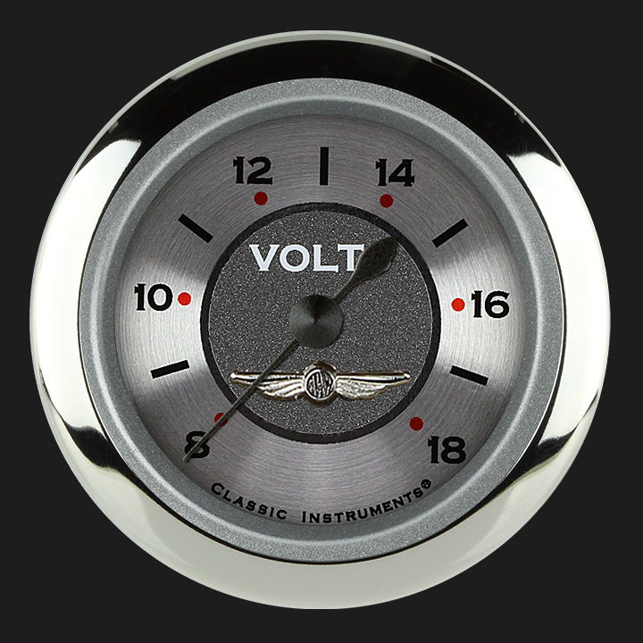 Classic Instruments AW130SRC - All American 2 1/8" Voltage Gauge