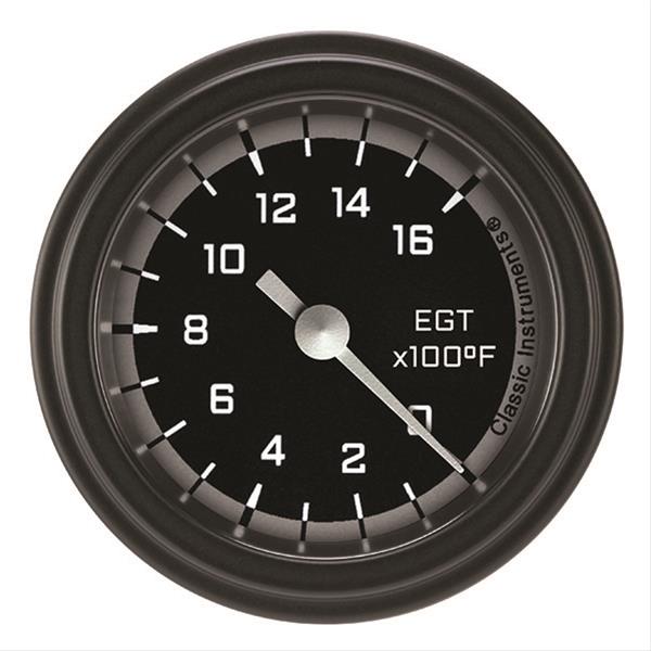 Classic Instruments AX198GBLF - Autocross Gray 2 1/8" Exhaust Gas Temp. Gauge Classic Instruments AX198GBLF - Autocross Gray 2 1/8" Exhaust Gas Temp. Gauge