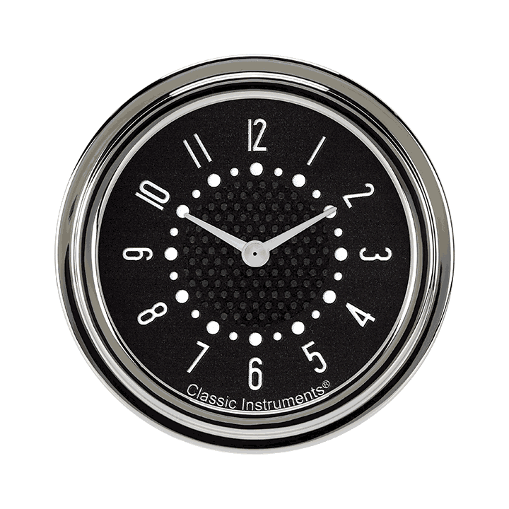 Classic Instruments BET92B - Bel Era III Matching Black 2 5/8" Clock