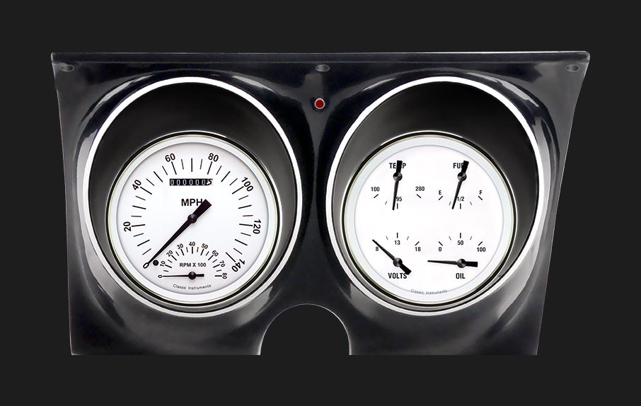 Classic Instruments CAM67WH-LS - WHITE HOT CAMERO 67-LS Classic Instruments CAM67WH-LS - WHITE HOT CAMERO 67-LS