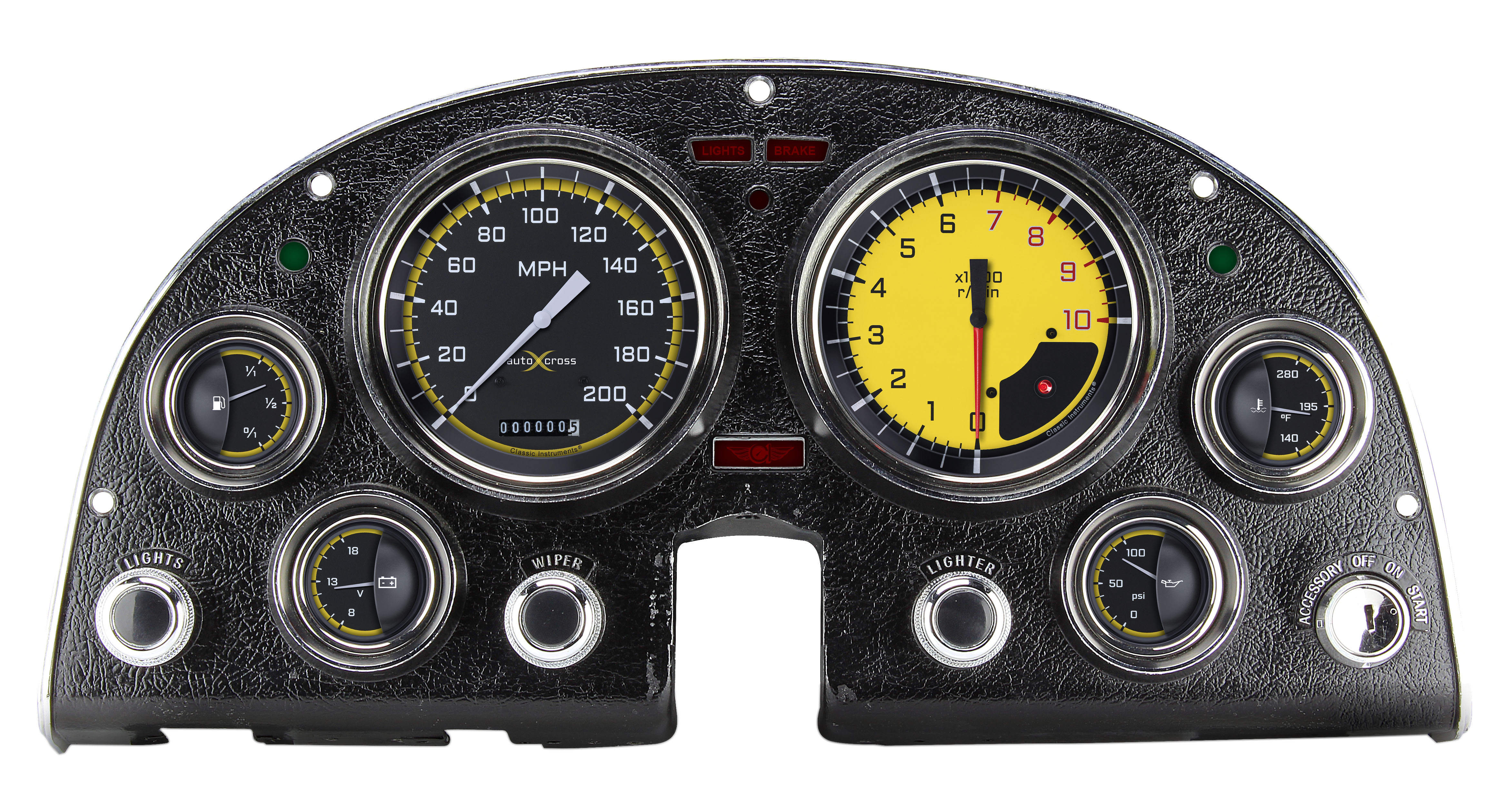 Classic Instruments CO63DAXY - 63-67 CORVETTE AXY, OLED-GM Classic Instruments CO63DAXY - 63-67 CORVETTE AXY, OLED-GM
