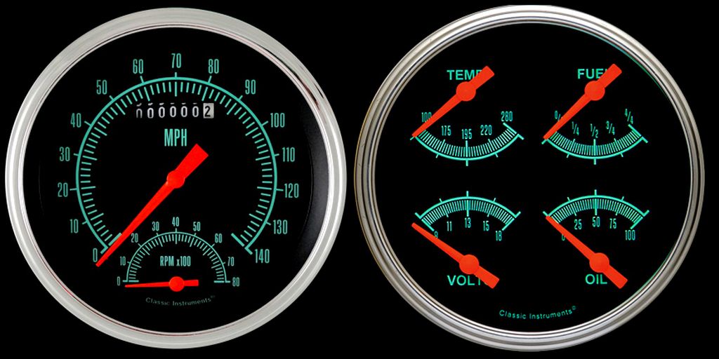 Classic Instruments GS62SLC - G STOCK 5IN SPEEDTACH & QUAD-GM Classic Instruments GS62SLC - G STOCK 5IN SPEEDTACH & QUAD-GM
