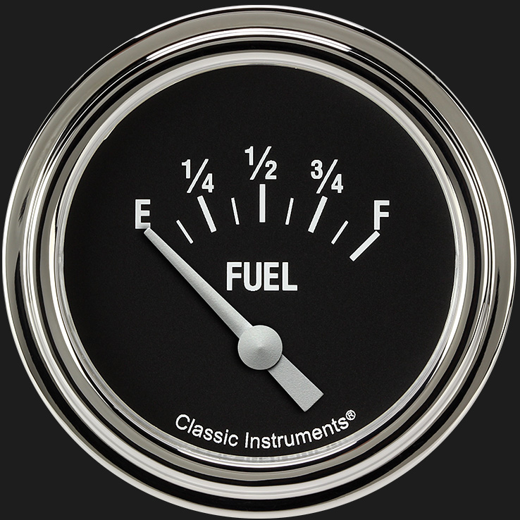 Classic Instruments HR214SLF - Hot Rod 2 5/8" Fuel Gauge