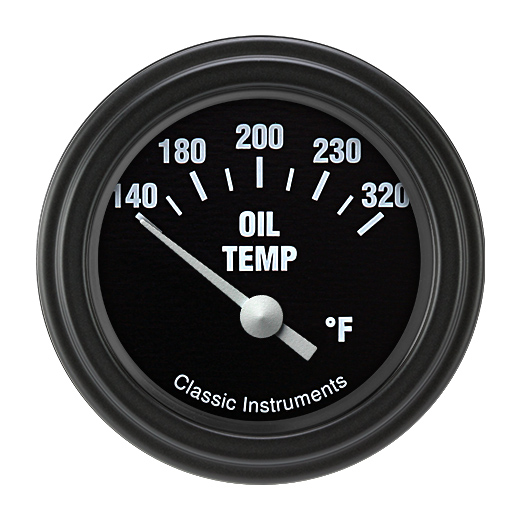 Classic Instruments HR28BLF - HOT ROD OIL TEMPERATURE Classic Instruments HR28BLF - HOT ROD OIL TEMPERATURE