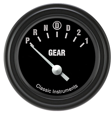 Classic Instruments HR06BLF - HOT ROD 2IN GEAR SELECT W/OD Classic Instruments HR06BLF - HOT ROD 2IN GEAR SELECT W/OD