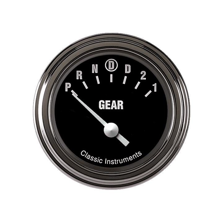 Classic Instruments HR06SLC - HOT ROD 2IN GEAR SELECT W/OD Classic Instruments HR06SLC - HOT ROD 2IN GEAR SELECT W/OD
