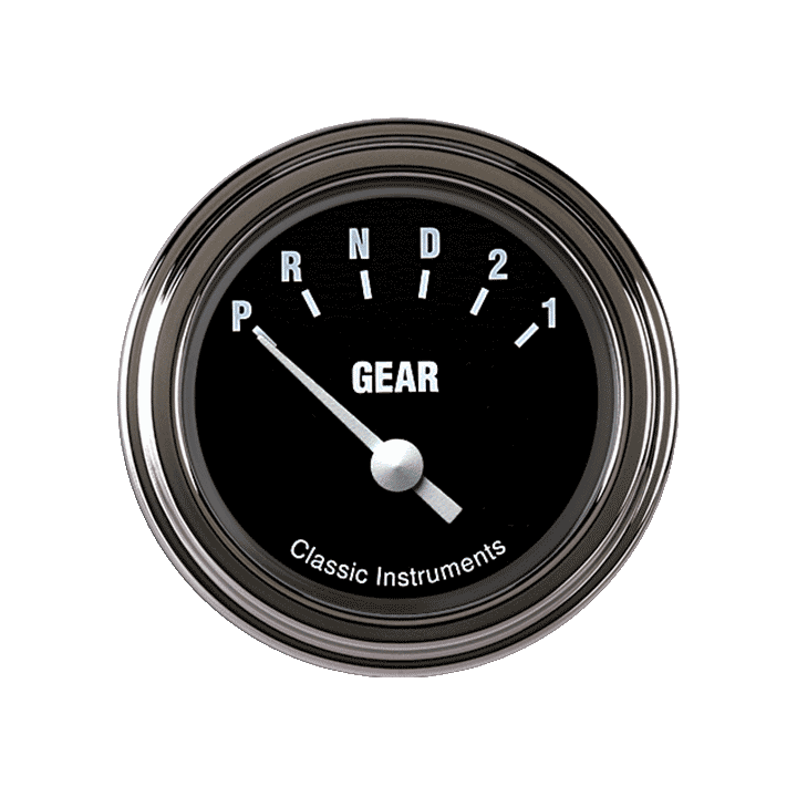 Classic Instruments HR07SLF - Hot Rod 2 1/8" Gear Indicator