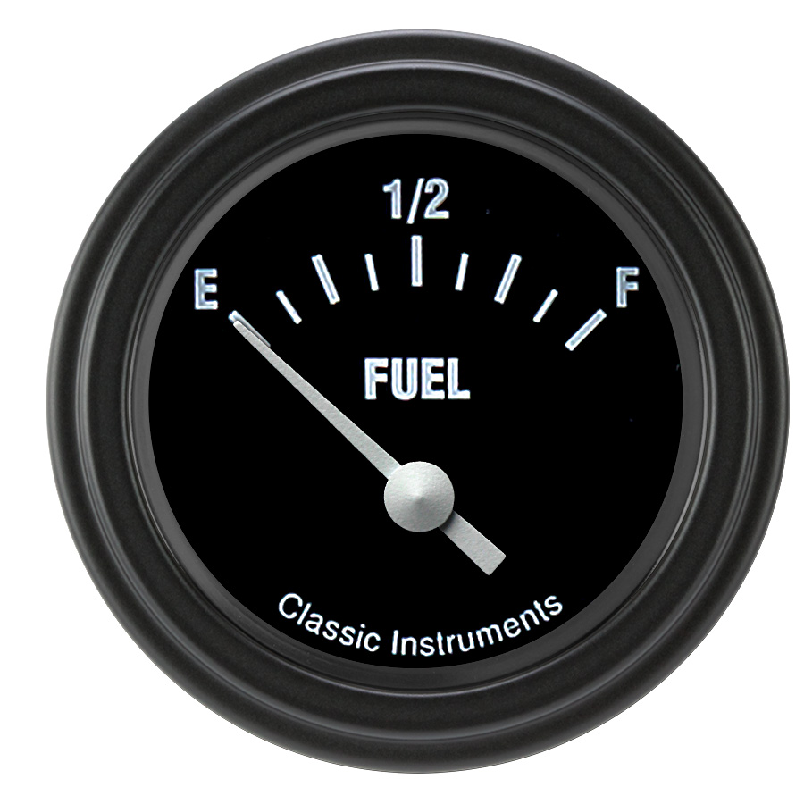 Classic Instruments HR09BLF - HOT ROD 2IN FUEL 240-33