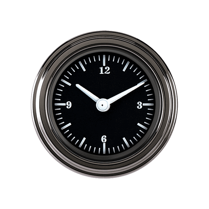 Classic Instruments HR90SLF - Hot Rod 2 1/8" Clock Classic Instruments HR90SLF - Hot Rod 2 1/8" Clock