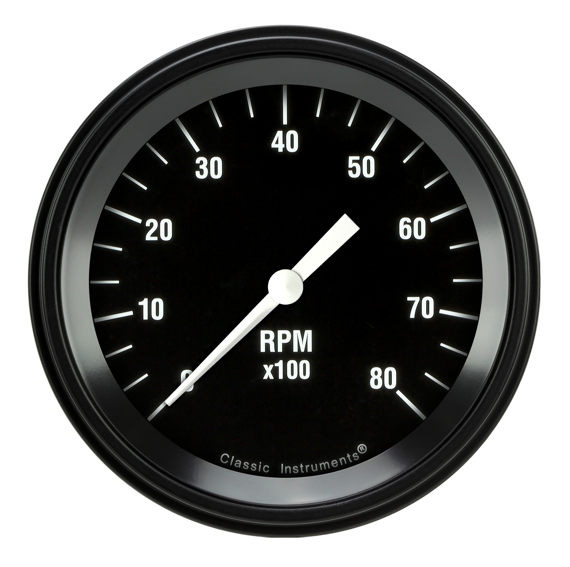 Classic Instruments HR80BLF - HOT ROD 3IN TACH 8000 RPM