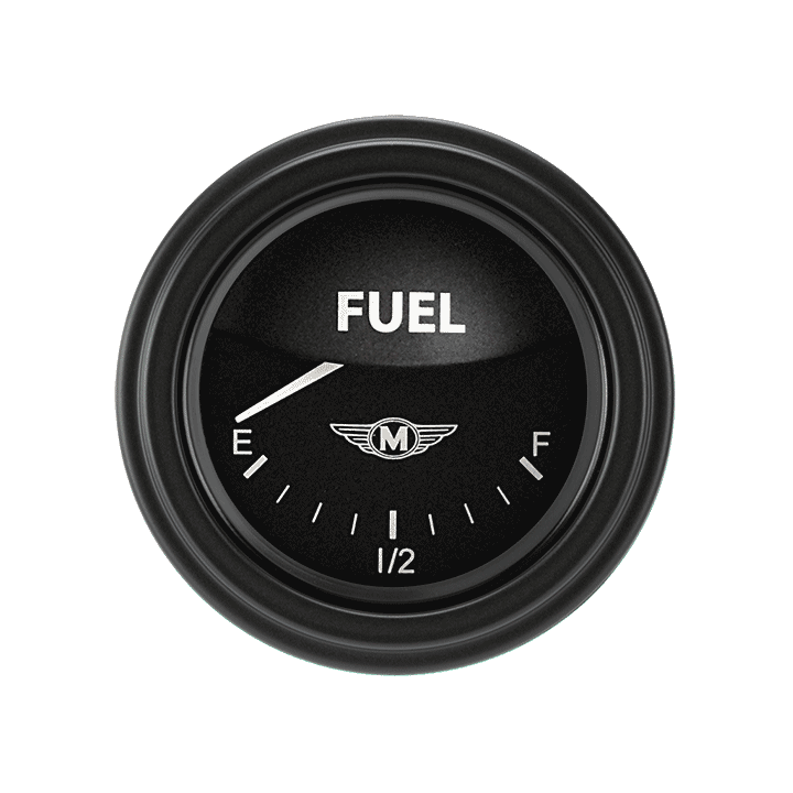 Classic Instruments MA14BLF - Moal Bomber 2 1/8" Fuel Classic Instruments MA14BLF - Moal Bomber 2 1/8" Fuel