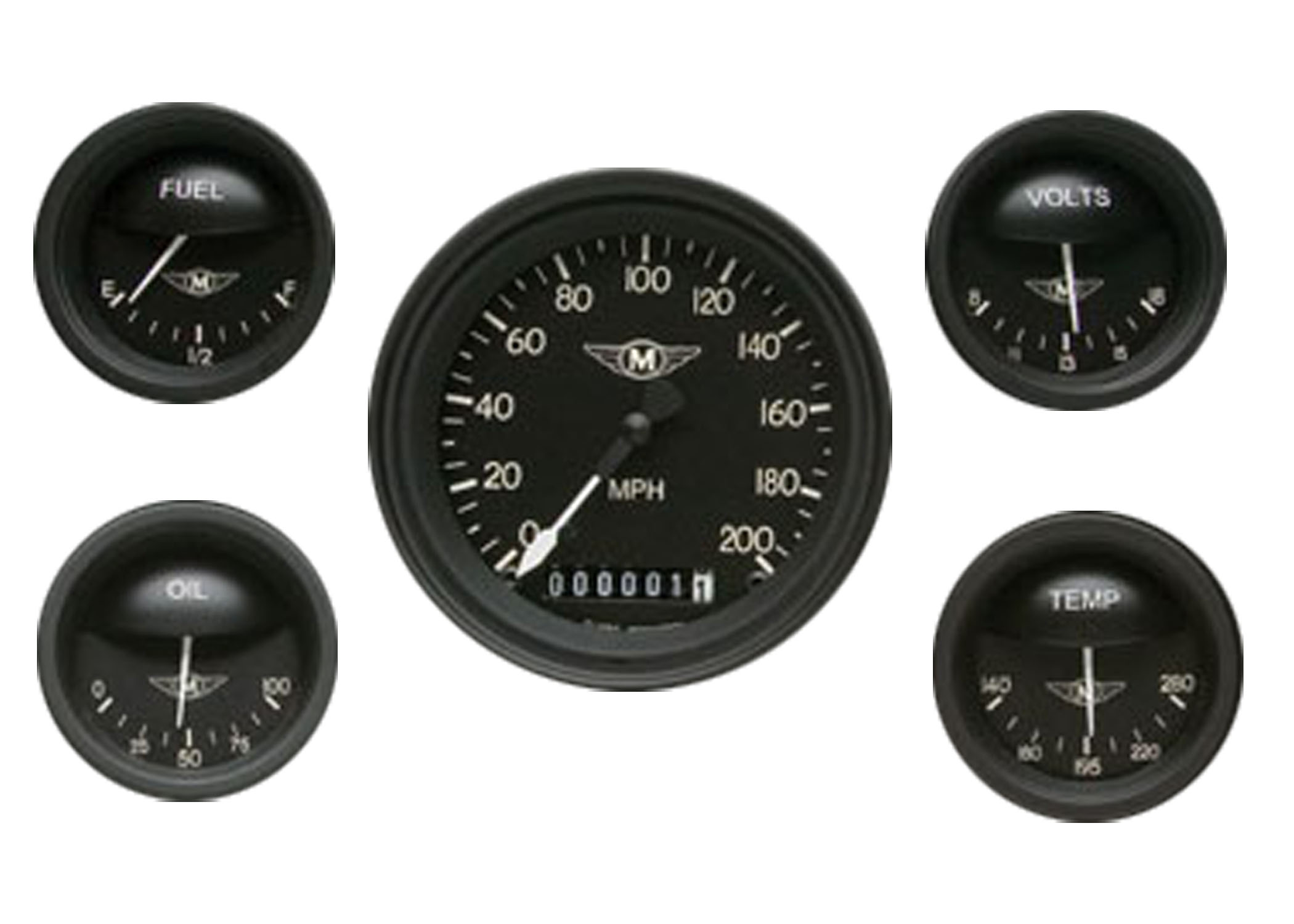 Classic Instruments MA00BLF - Moal Bomber Series