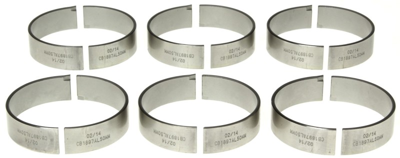 Clevite CB1897A50MM(6) - Mitsubishi/Chrysler 1.8L/2.0L/2.4L 4B11 Non Turbo Con Rod Bearing Set