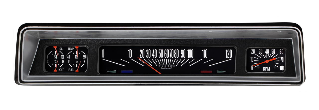 Classic Instruments NO66B - Black Direct Fit Series Package Classic Instruments NO66B - Black Direct Fit Series Package