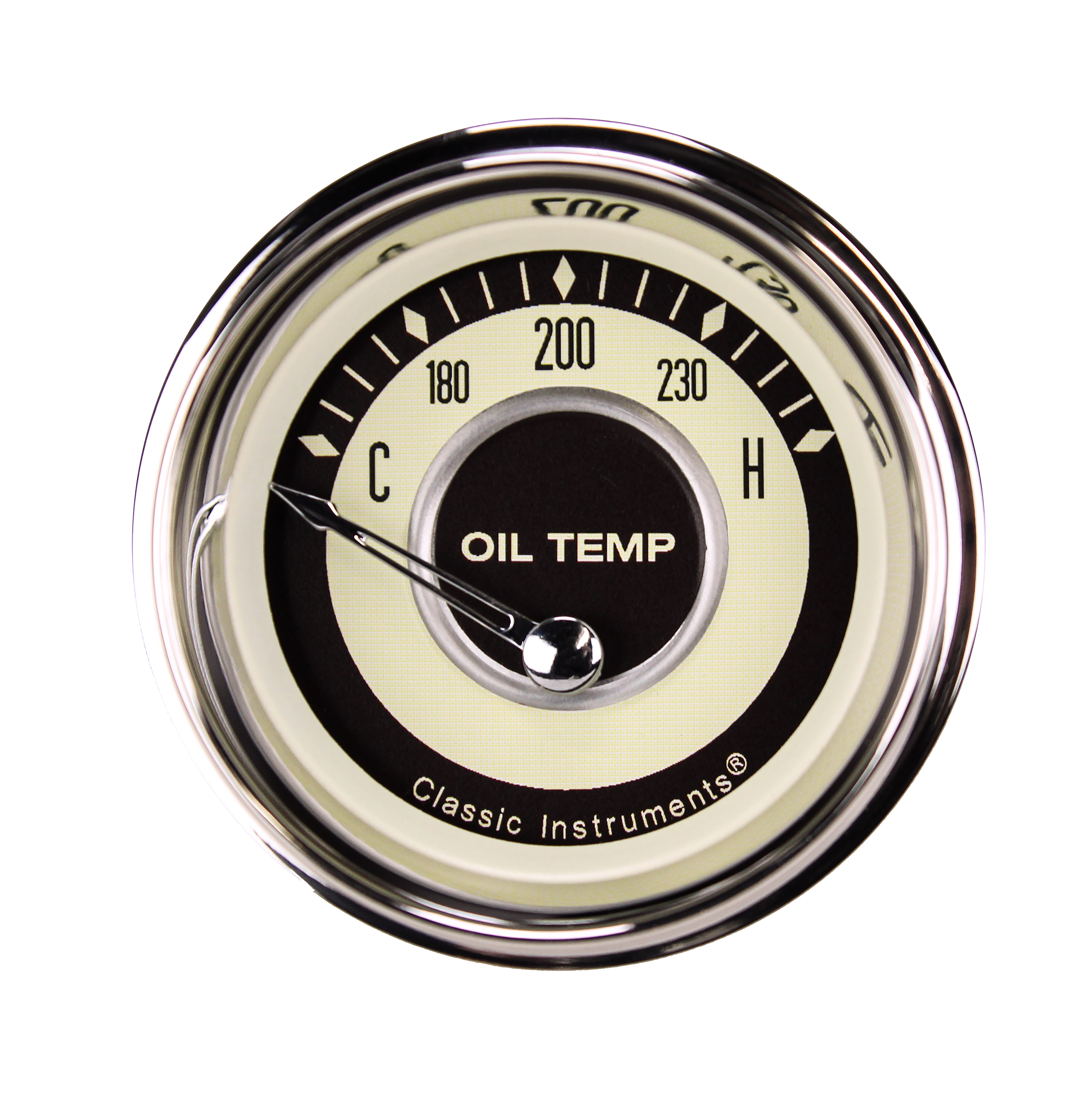 Classic Instruments NT28SHC - Nostalgia VT 2 1/8" Oil Temp