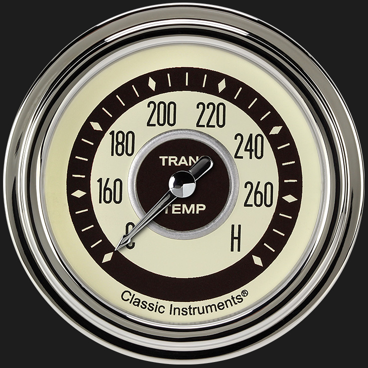 Classic Instruments NT327SLC - Nostalgia VT 2 5/8" Transmission Temperature Gauge