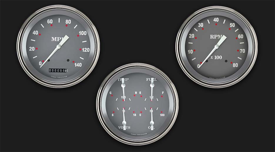 Classic Instruments SG53SLC - SG SERIES 5IN SPEEDO, 5IN QUAD, 5IN TACH-G