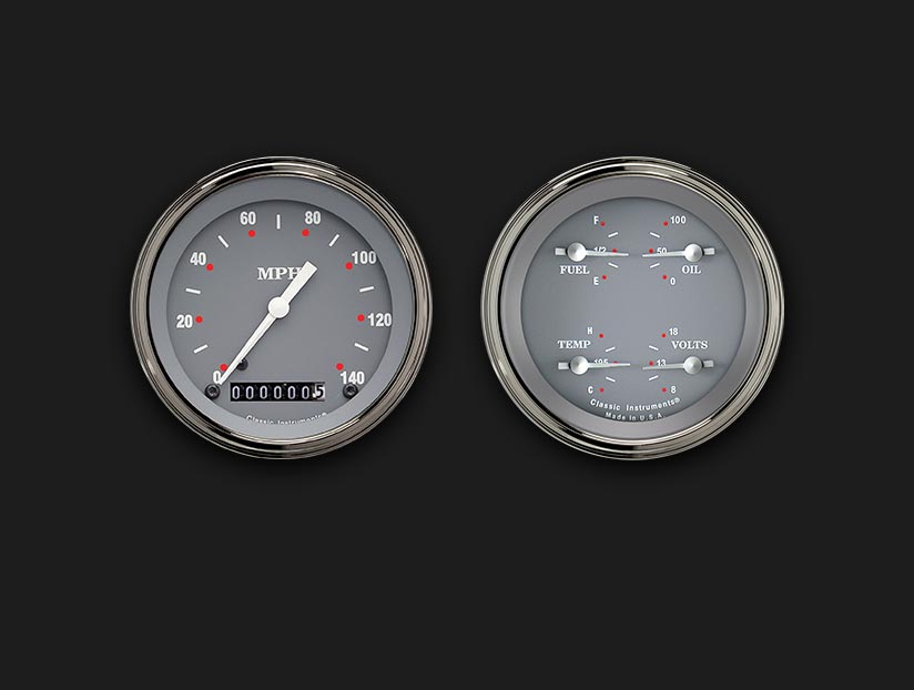 Classic Instruments SG02SLC - SG SERIES 3IN SPEEDO/QUAD-GM