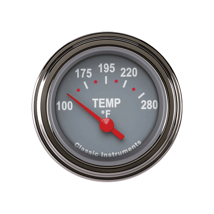 Classic Instruments TE26GSLC - TETRA 2IN GREY WATER TEMP